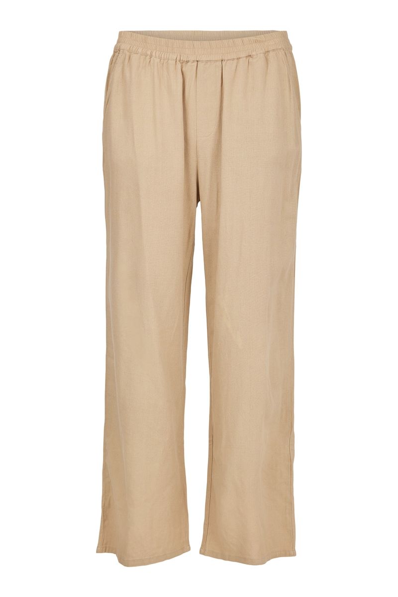 Inger linbukser sand 74 cm