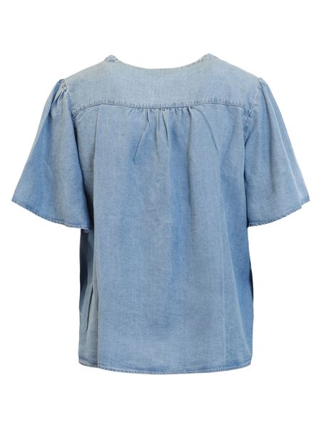 Hovedbilde Lisen bluse blå tencel
