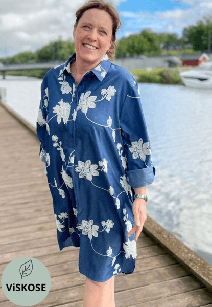 Hovedbilde Marion kjole midnattblomst