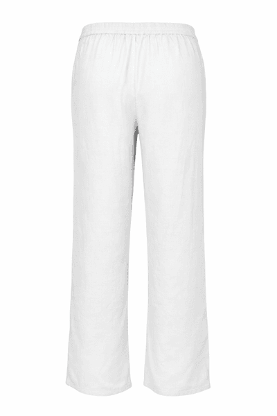 Hovedbilde Inger linbukser hvit 74 cm