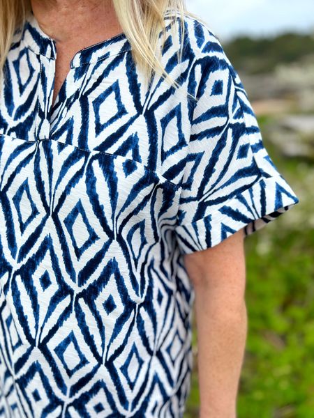 Bilde av Eli bluse navy mix