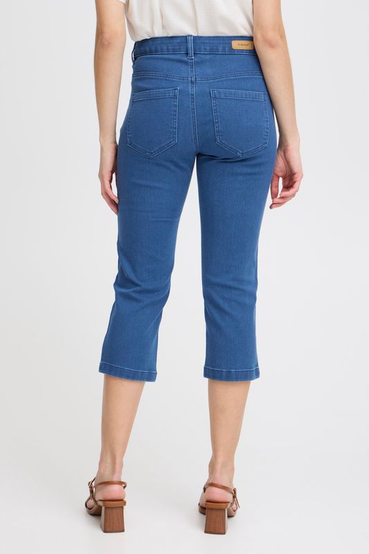 Elli capribukser denim