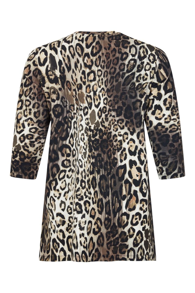 Nelly lang topp leopard