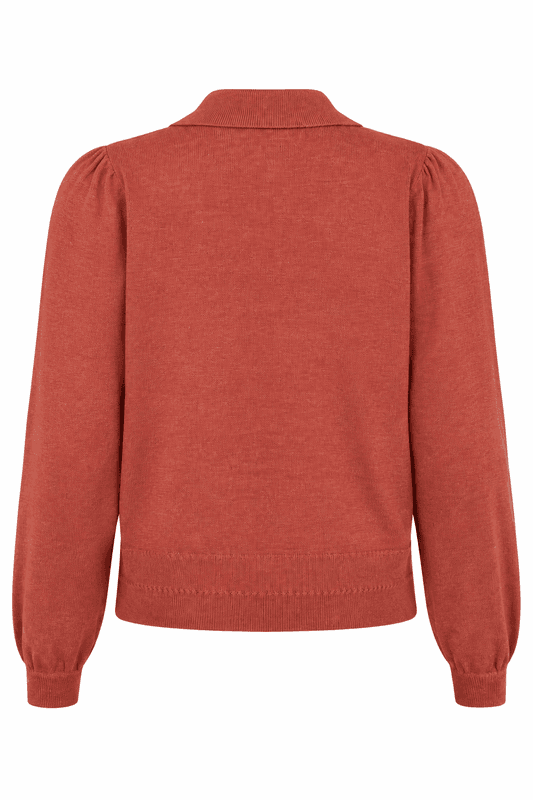 Petra genser m/ krave rouge