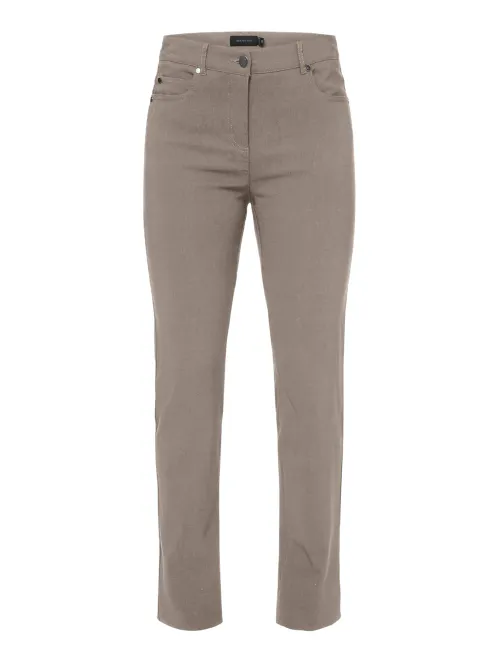 Hovedbilde Brandtex Madelaine viskose-bukse beige