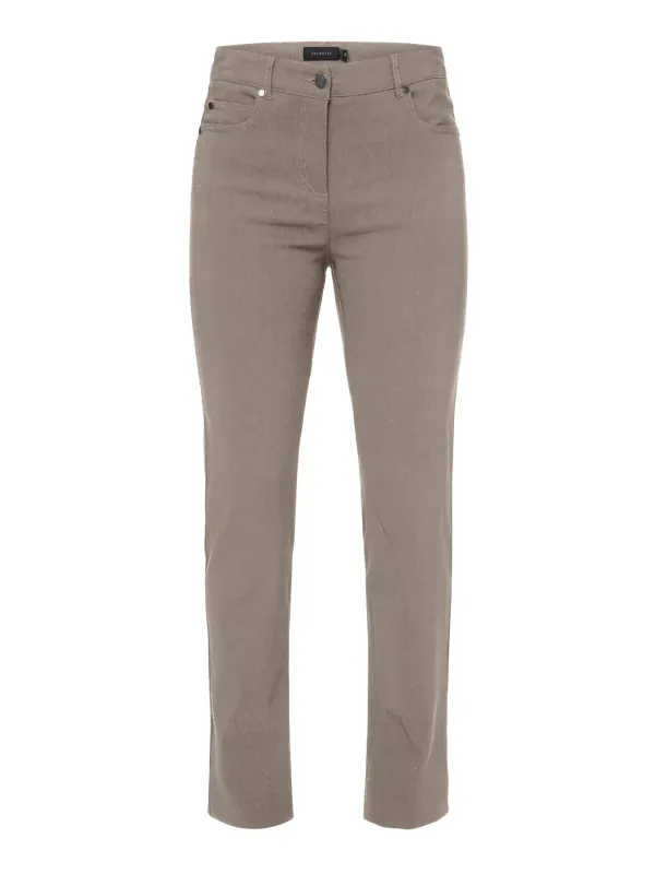 Brandtex Madelaine viskose-bukse beige