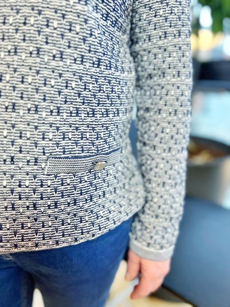 Hovedbilde Renate genser struktur marine