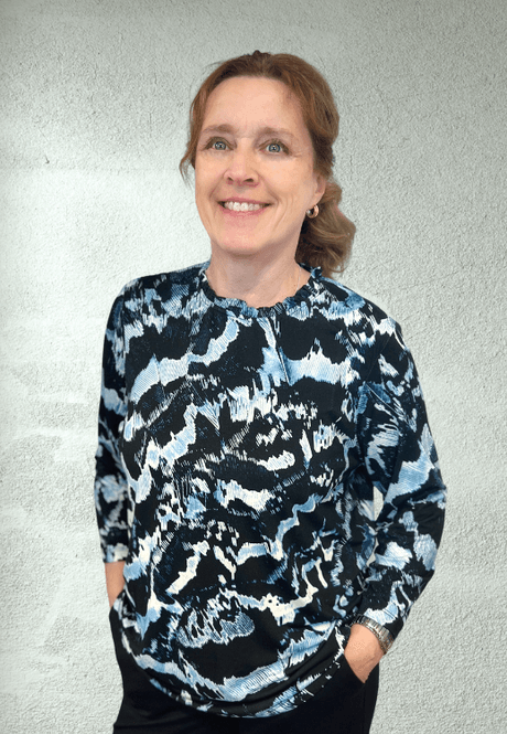 Hovedbilde Kjersti bluse-topp skyblå