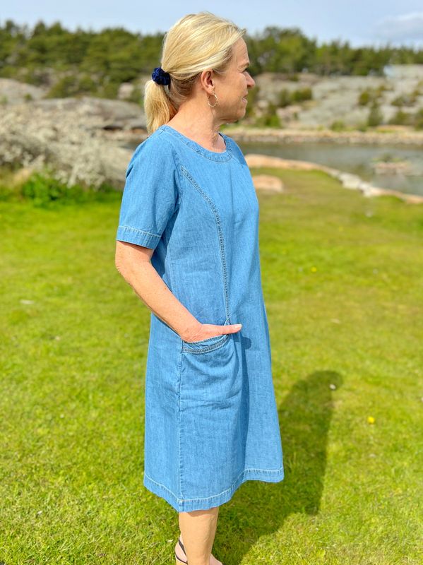Inger kjole denim