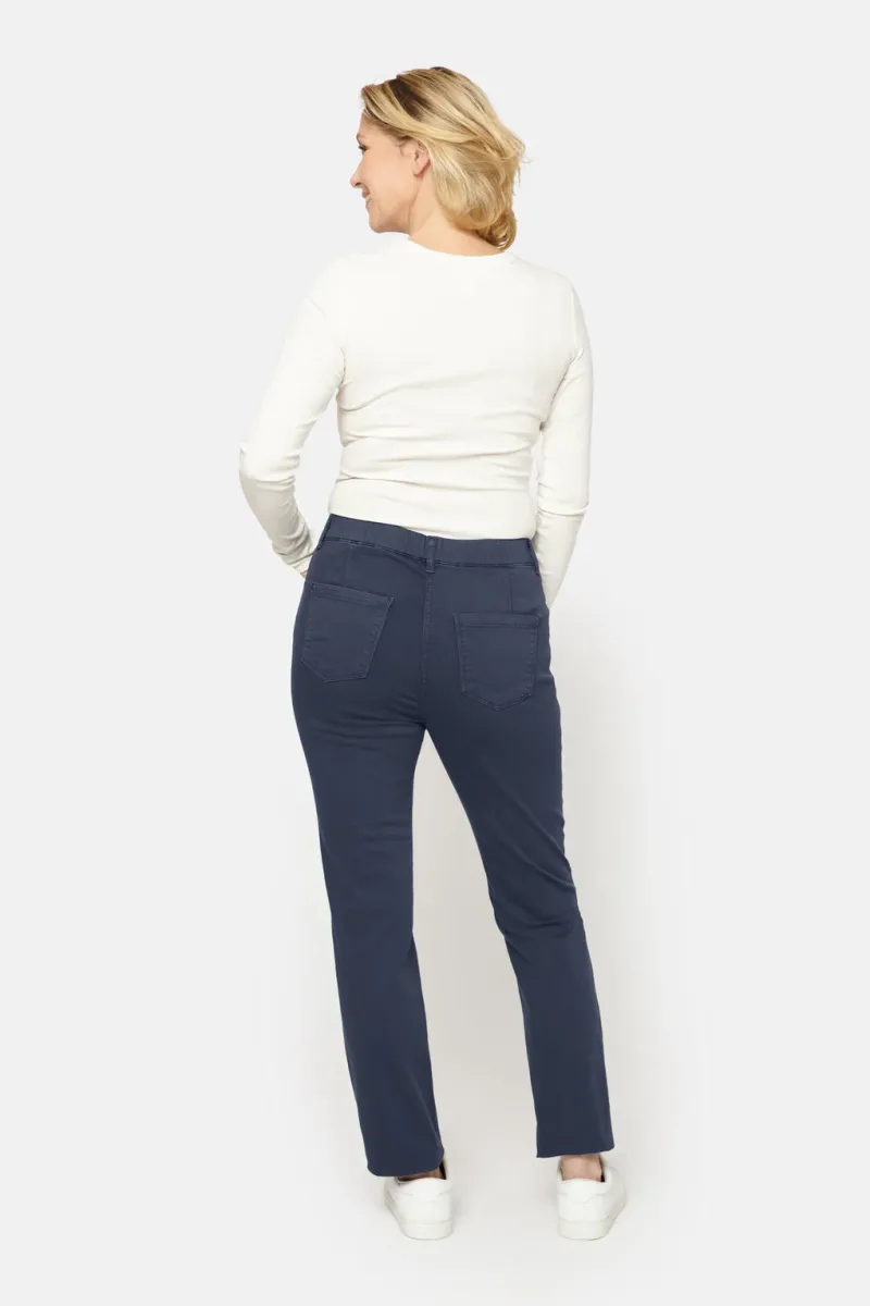 Madelaine bukse strikkliv marine 78 cm
