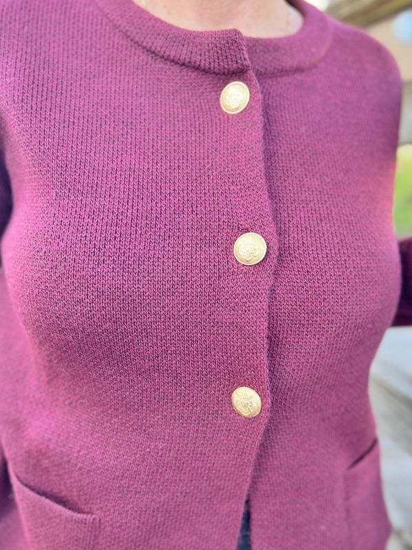 Kristin cardigan m/ull