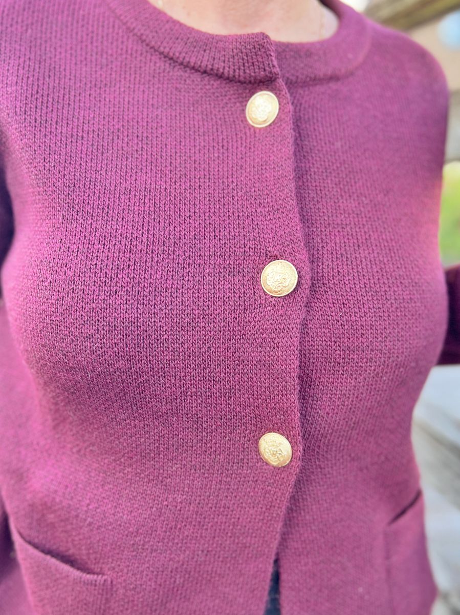 Kristin cardigan m/ull