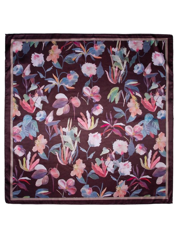 Skjerf monet brun