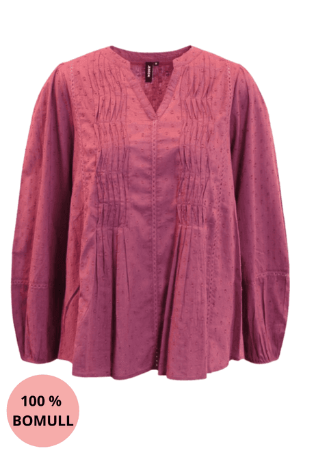 Hovedbilde Petra bomullsbluse rouge