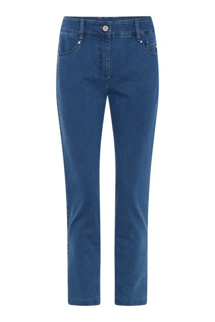 Hovedbilde Robell Elena olabukse jeansblå 68 cm