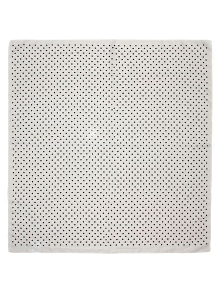 Hovedbilde Skjerf m/prikker krem