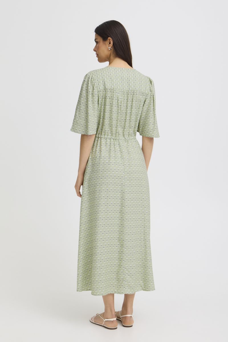 Irene kjole ditsy green