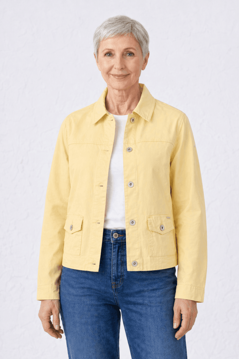 Tonje jakke sommergul