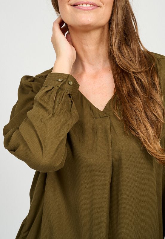 Olive bluse 
