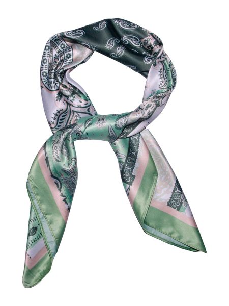 Hovedbilde Skjerf paisley grønn