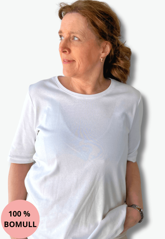 Inger t-shirt basic hvit
