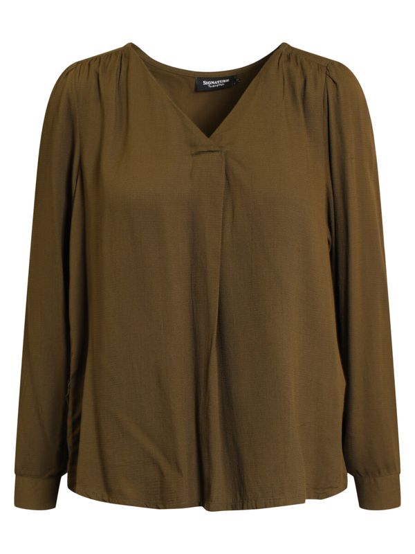 Olive bluse 
