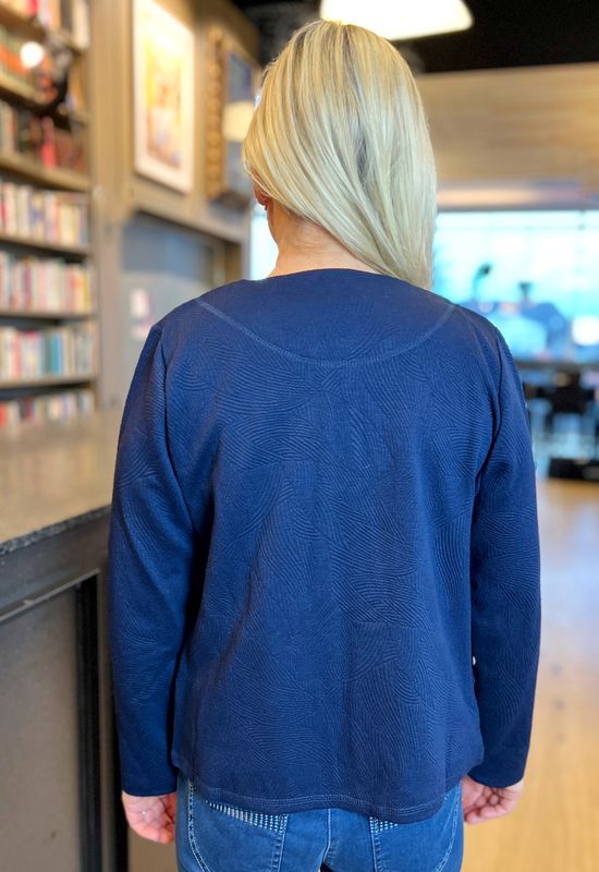 Andrea cardigan royalblue