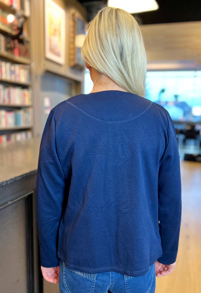 Andrea cardigan royalblue