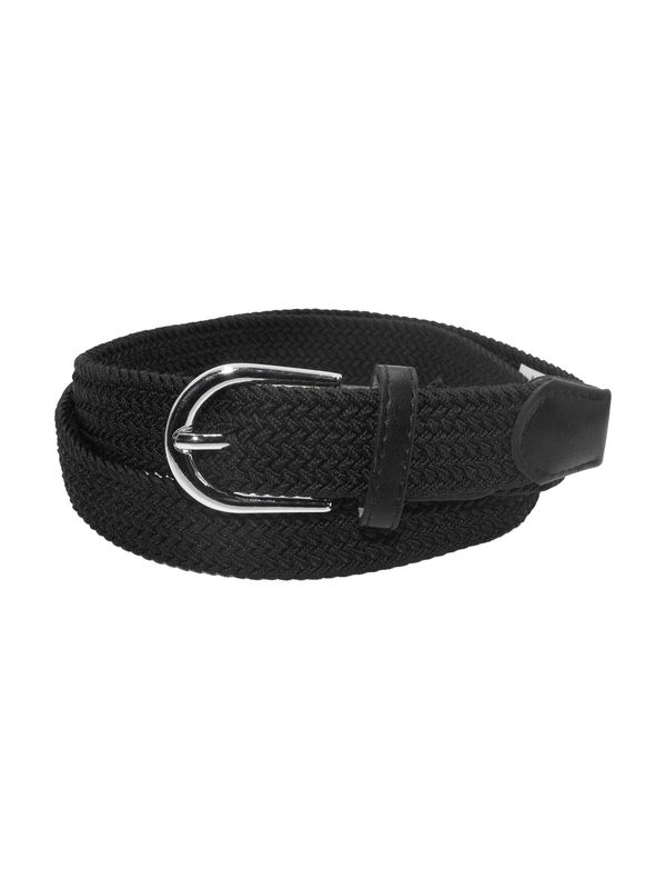 Strikkbelte svart 95 cm