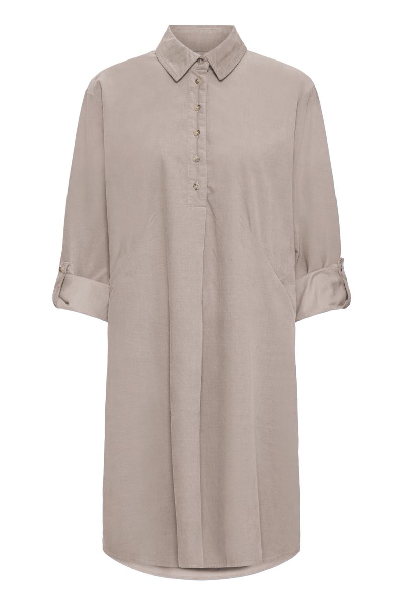 Marion cordkjole beige