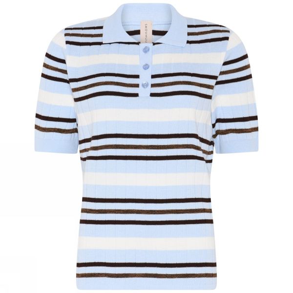 Hovedbilde Renate strikket polo t-shirt