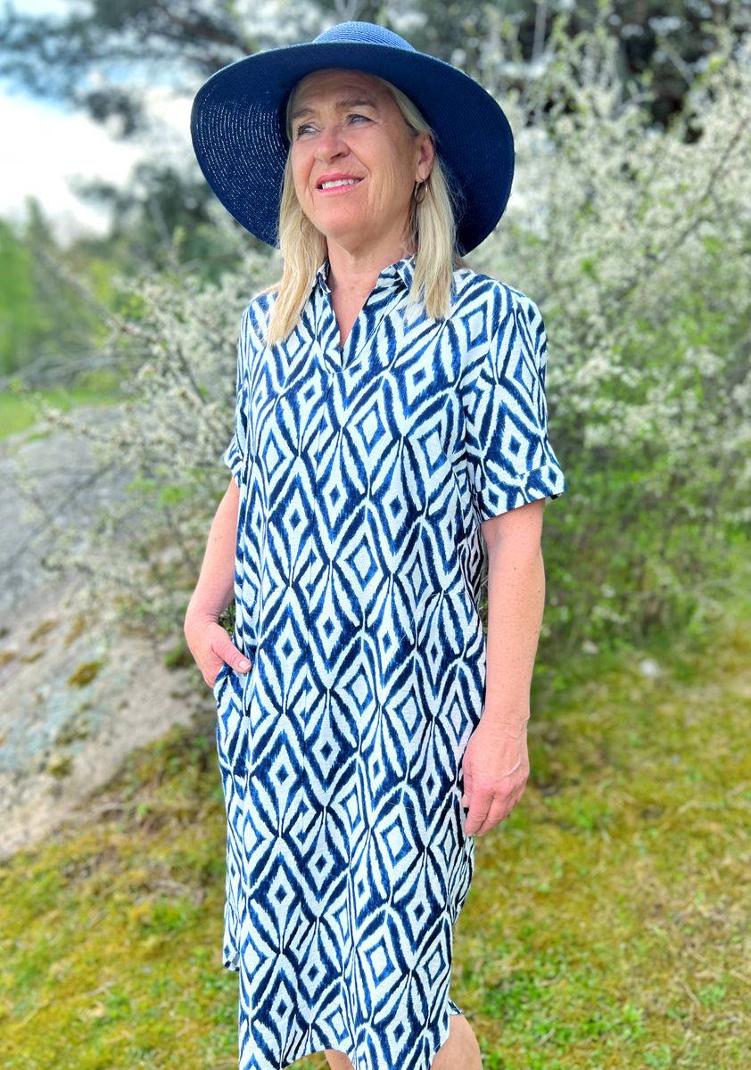 Eli kjole navy mix