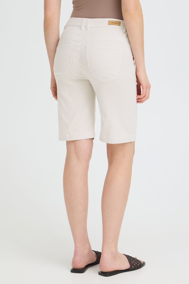 Itene shorts stripet beige