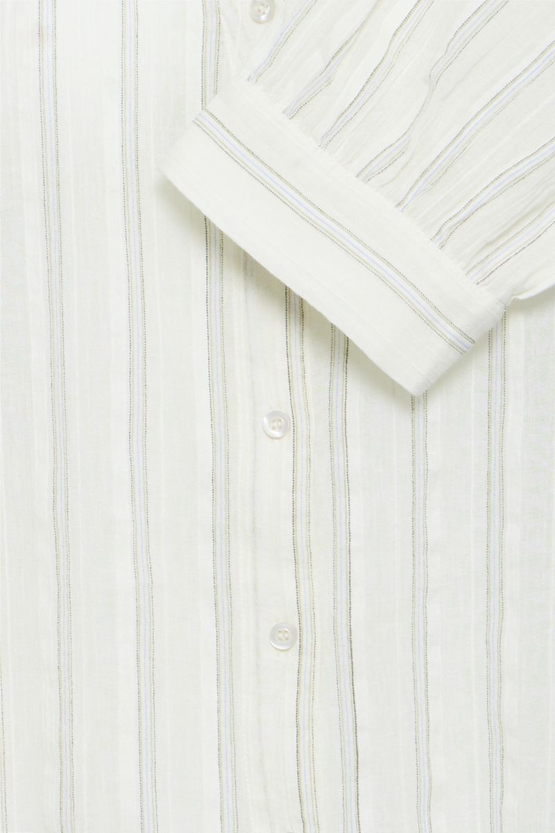 Irene blusetopp lys stripe