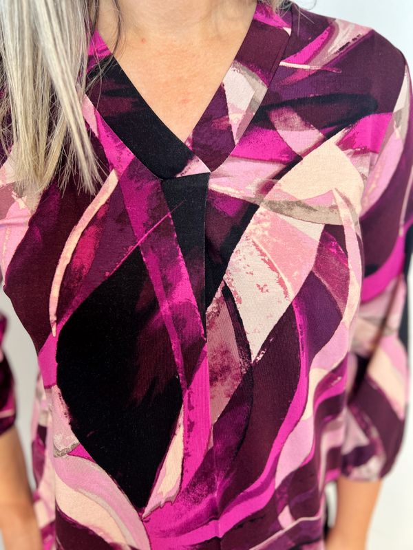 Kjersti topp fuksia 