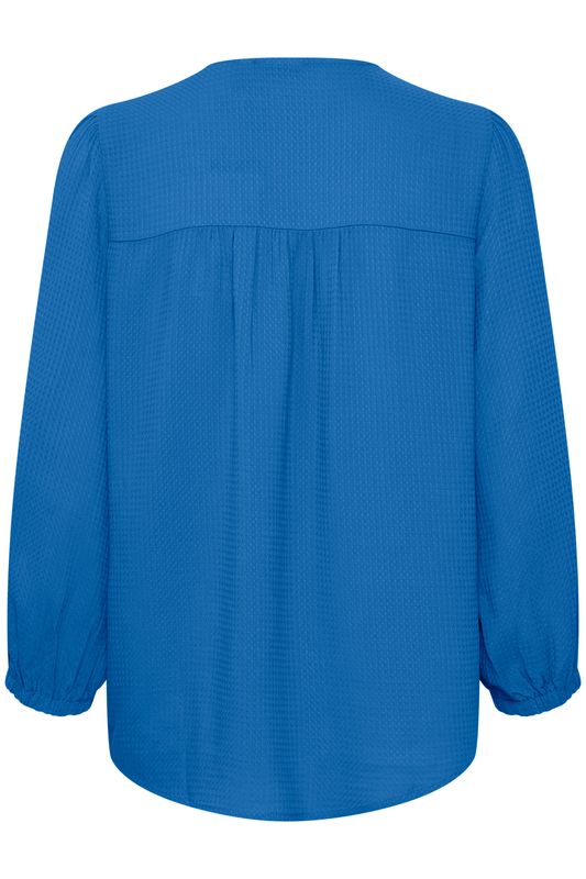 Marita bluse kornblå
