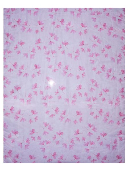 Hovedbilde Skjerf m/blader rosa