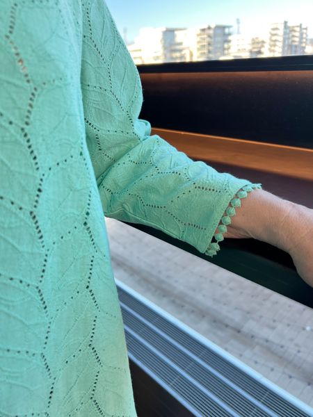 Hovedbilde Lisen bomullstopp mintgrønn