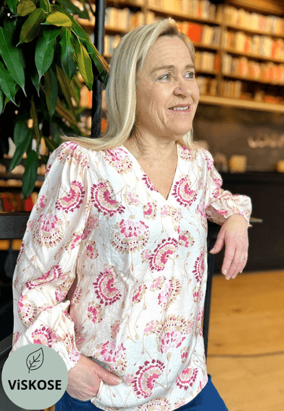 Hovedbilde Irene bluse rosa orkidé