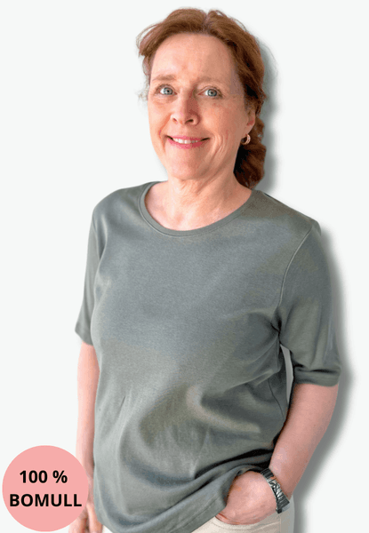 Hovedbilde Inger t-shirt basic olivengrønn