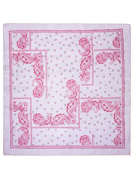 Hovedbilde Bomullsskjerf m/kirsebær rød