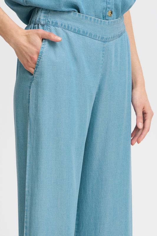 Evelyn culotte lys denim