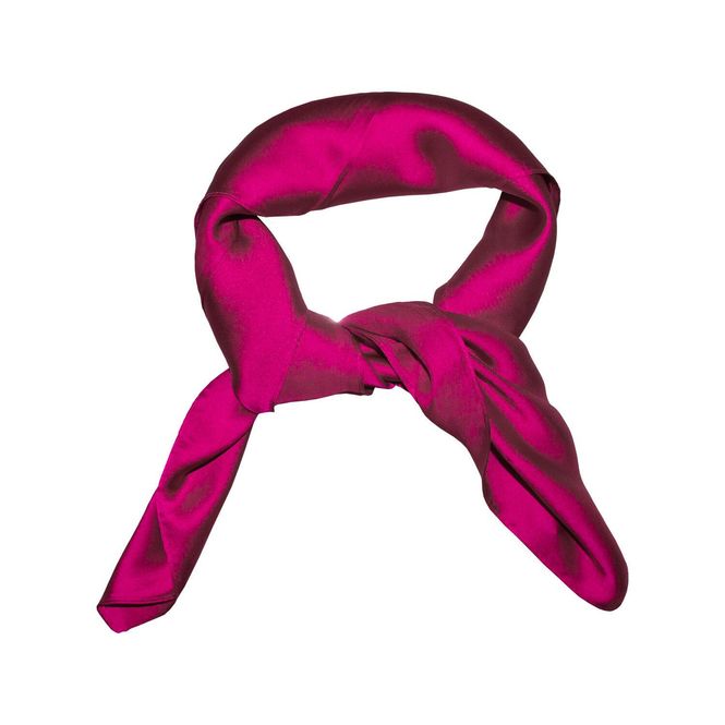 Hovedbilde Skjerf ensfarget fuksia
