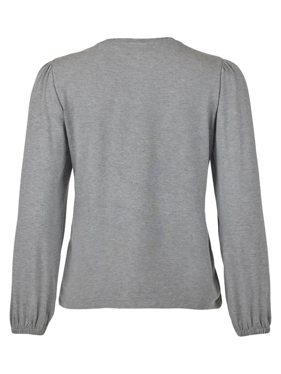 Gry topp grå strass