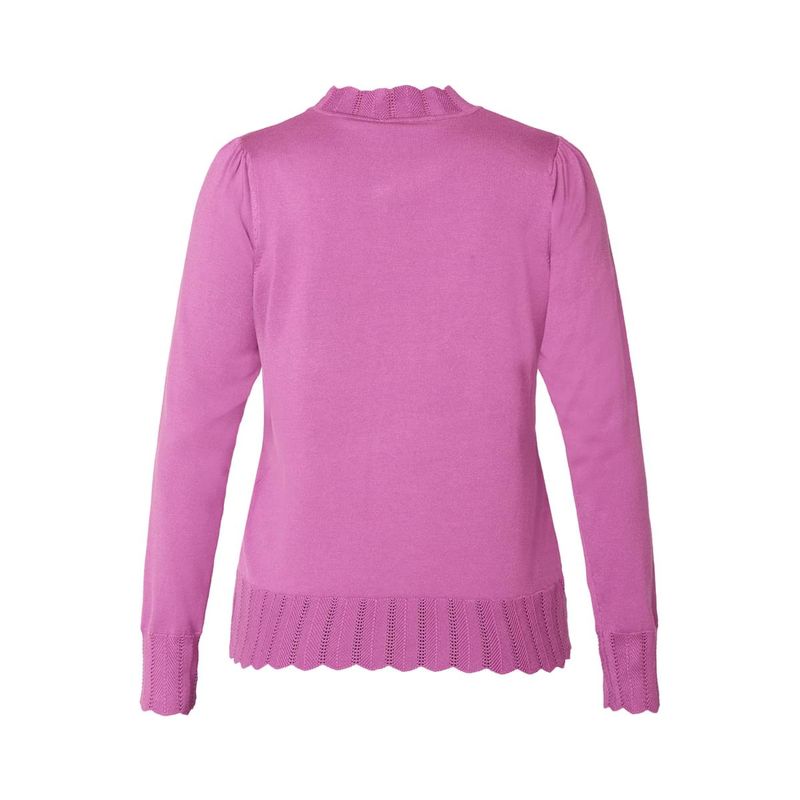 Jorunn bluse-genser orkide