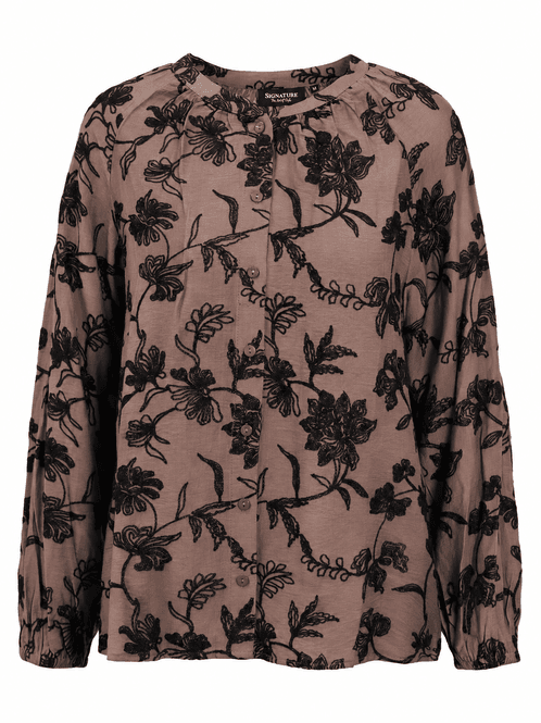 Hovedbilde Vivian bluse Kaffebrun