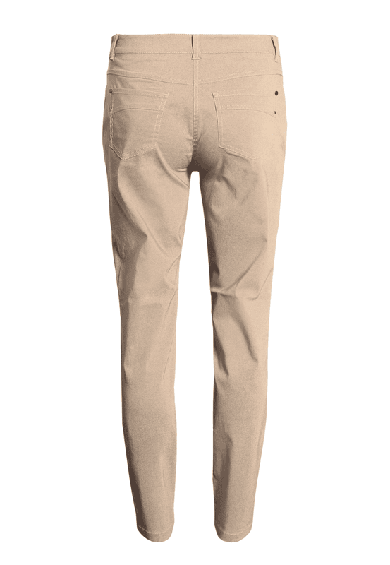 Brandtex Madelaine viskose-bukse sand